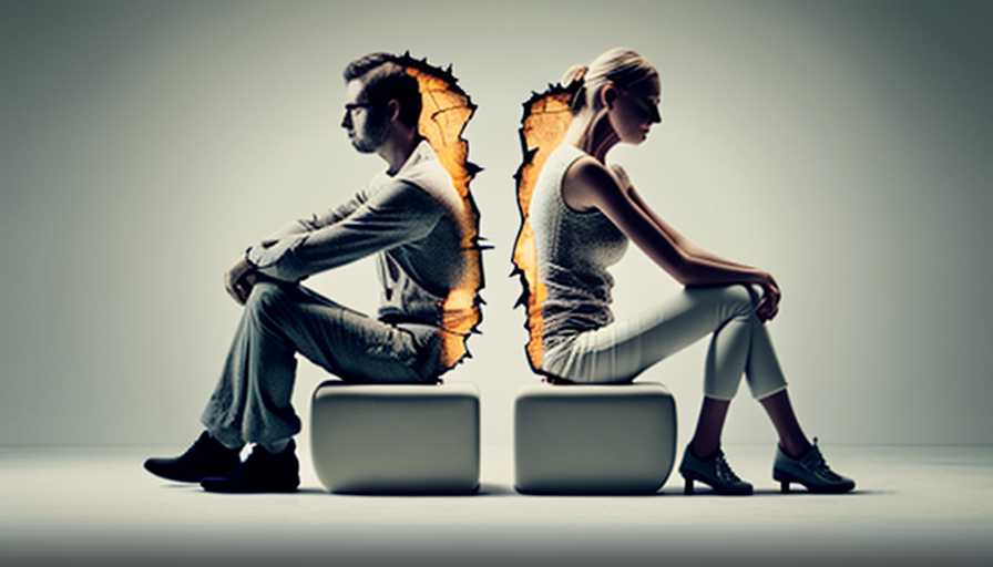 Emotional Dynamics of Dysfunctional Romantic Relationships